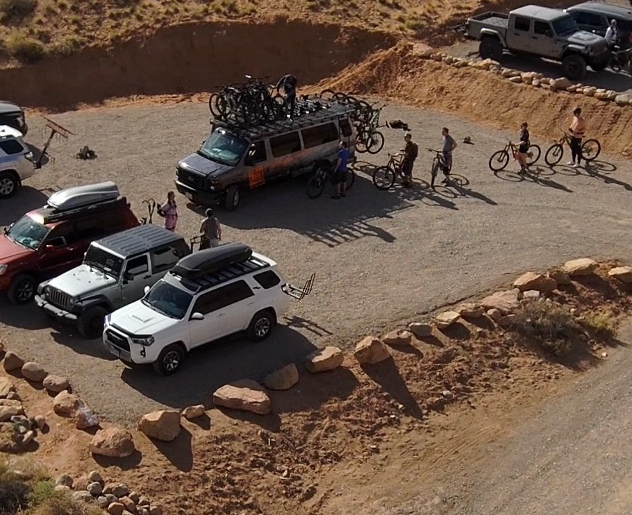 Kestrel Run Parking Lot